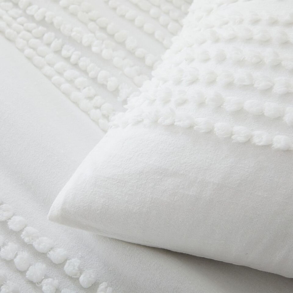 Candlewick Quilt Cover; Pillowcases West Elm UK